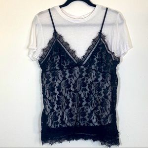 LACE TANK SHIRT